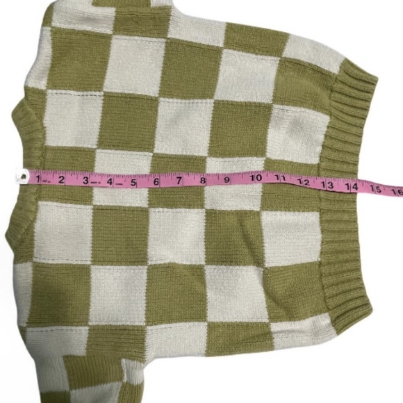 Little Co. by Lauren Conrad Knit Checkered Sweater - Picture 7 of 7